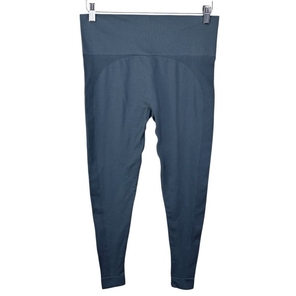 Set Active Women's Gray Leggings Women’s Size XL Seamless Activewear - Picture 1 of 4